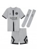 Fotbalové Dres Paris Saint-Germain Sergio Ramos #4 Dětské Venkovní Oblečení 2022-23 Krátký Rukáv (+ trenýrky)